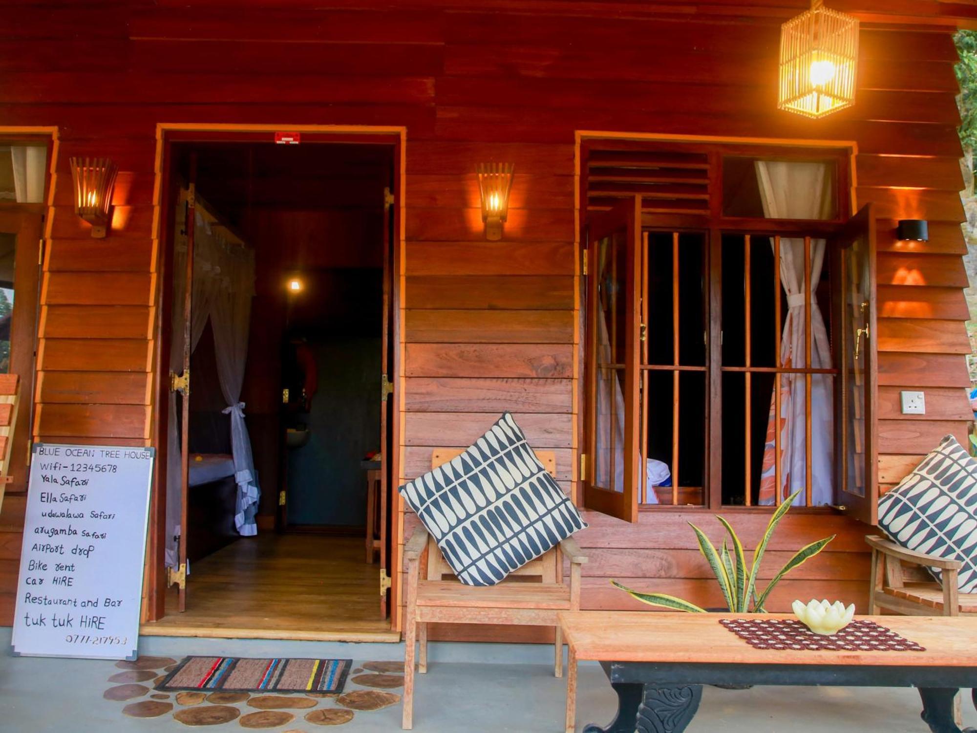 Blue Ocean Tree House Hiriketiya Villa Dikwella Eksteriør bilde